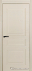 Дверь Краснодеревщик 773 с фурнитурой, натуральный шпон Эмаль жемчужная