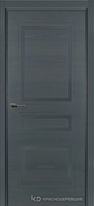 Дверь Краснодеревщик 773 с фурнитурой, натуральный шпон Эмаль серая