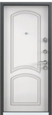Дверь Torex Super Omega-10 Черный шелк RP3 Белый RS6