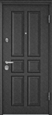 Дверь Torex Super Omega-10 Черный шелк VDM1 Белый RS3