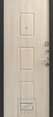 Дверь Зевс Z-6 Серебро  Седой дуб 
