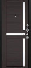 Дверь Сибирь S-7/X-16 Черный шелк Венге шоколад