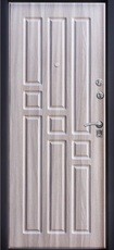 Дверь Алмаз Топаз 11 Черный шелк  Холст серый №6