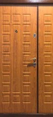 Дверь Бульдорс 13Д Античная медь  Орех лестной G-3