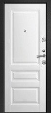 Дверь Ретвизан Ника 121 Черный сатин  Софт айс 191А