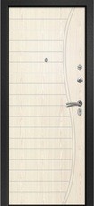 Дверь Ретвизан Аризона 210 Черный сатин  Светлый дуб (эко) 167