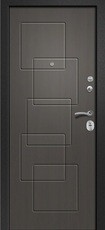 Дверь Ретвизан Аризона 225 Черный сатин  Графит 