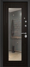 Дверь Ретвизан Аризона 222 с зеркалом Черный сатин  Венге 