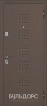 Дверь Бульдорс 14 Античная медь R-3 Дуб графит М-1