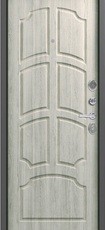 Дверь Центурион LUX-5 Черный шелк  Дуб полярный 