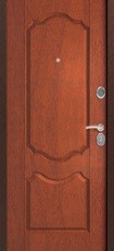 Дверь Сибирь S-1/1 Античная медь  Итальянский орех 