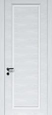 Дверь Union FLEXO Wood 101P матовая эмаль Bianco натуральный шпон