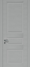 Дверь Union FLEXO Wood 127P матовая эмаль Grigio Chiaro натуральный шпон