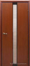 Дверь Краснодеревщик 73 04 с фурнитурой, Бразильская груша натуральный шпон