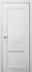 Дверь Краснодеревщик 33 23 с фурнитурой, Эмаль белая натуральный шпон