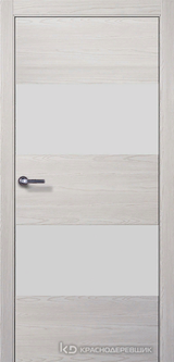 Дверь Краснодеревщик 7 05 (стекло белое) с фурнитурой, Пиния sincrolam