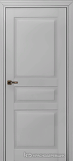 Дверь Краснодеревщик 733 с фурнитурой, MDF Эмаль светло-серая