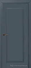 Дверь Краснодеревщик 731 с фурнитурой, MDF Эмаль серая
