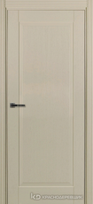 Дверь Краснодеревщик 741 с фурнитурой, натуральный шпон Эмаль жемчужная