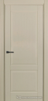 Дверь Краснодеревщик 74 2 с фурнитурой, Эмаль жемчужная натуральный шпон