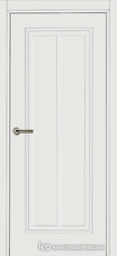 Дверь Краснодеревщик 754 с фурнитурой, MDF Эмаль белая